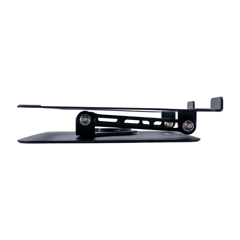 Vista 3 de Soporte Ajustable Teros TE-7021N para Laptops y Tablets 10"-15.6" Negro