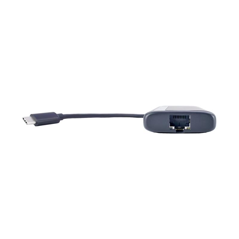 Vista 3 de Hub Teros TE-7134N USB-C 7 en 1 Gen 3