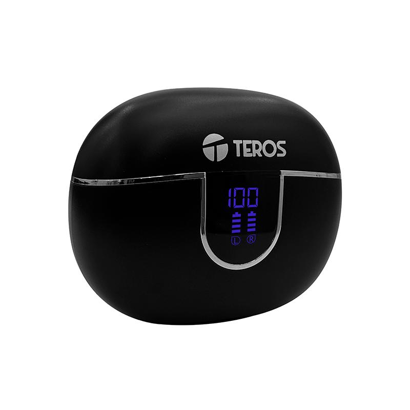 Vista 5 de Audífonos TWS Teros TE-8075N Bluetooth, Negro