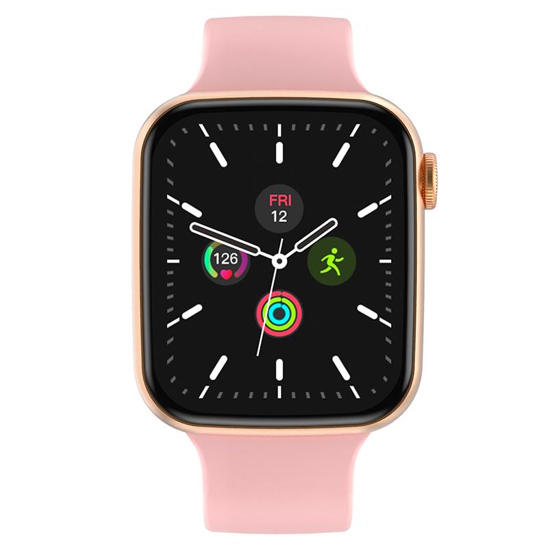 Vista 2 de Reloj inteligente TEROS TE-8080RG, 1.78" AMOLED, IP68, bluetooth 5.1, oro rosa