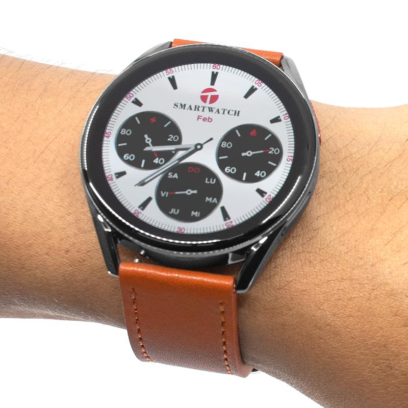 Vista 2 de Reloj inteligente TEROS TE-8081B, 1.43" AMOLED, IP68, bluetooth 5.3, negro