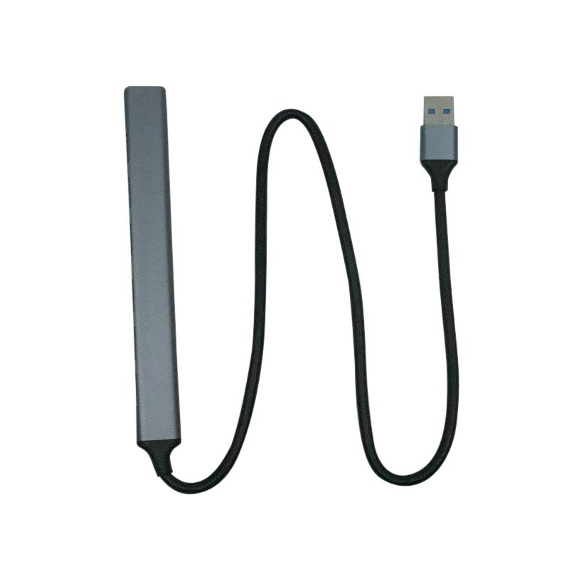 Vista 2 de Hub USB Teros TE-8083N: 6 Puertos USB 2.0 + 1 USB 3.0