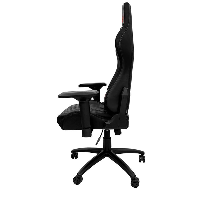 Vista 3 de Silla Gamer Teros TE-8121N Ergonómica Negra