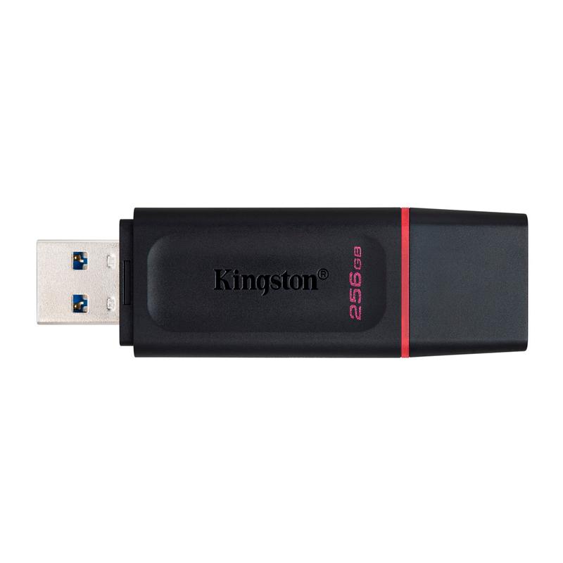 Vista 2 de USB Kingston DataTraveler Exodia 256GB USB 3.2 Gen 1 (Rojo)