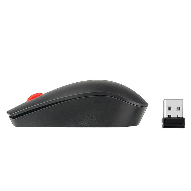 Vista 3 de Mouse Inalámbrico Lenovo ThinkPad Óptico Negro