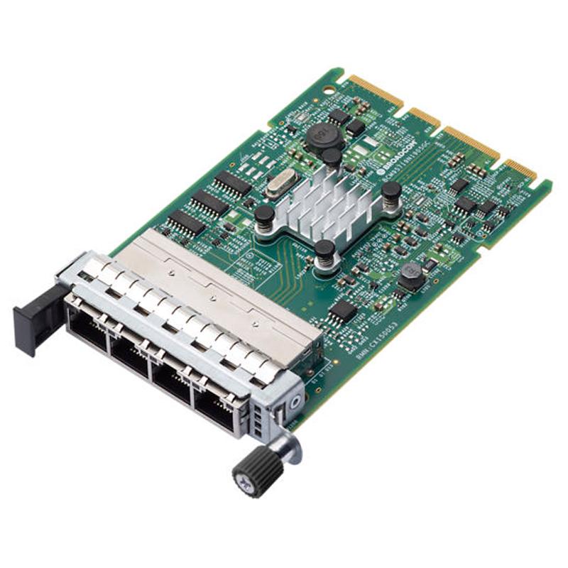 Vista 2 de Tarjeta de Red Lenovo ThinkSystem Broadcom 5719 4-Puertos 1GbE