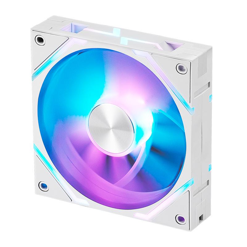 Vista 2 de Ventilador MSI MPG EZ120 ARGB Blanco para Case