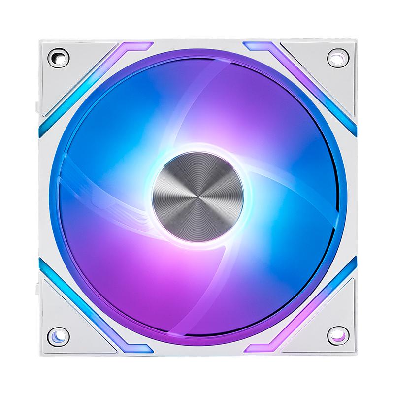 Vista 3 de Ventilador MSI MPG EZ120 ARGB Blanco para Case