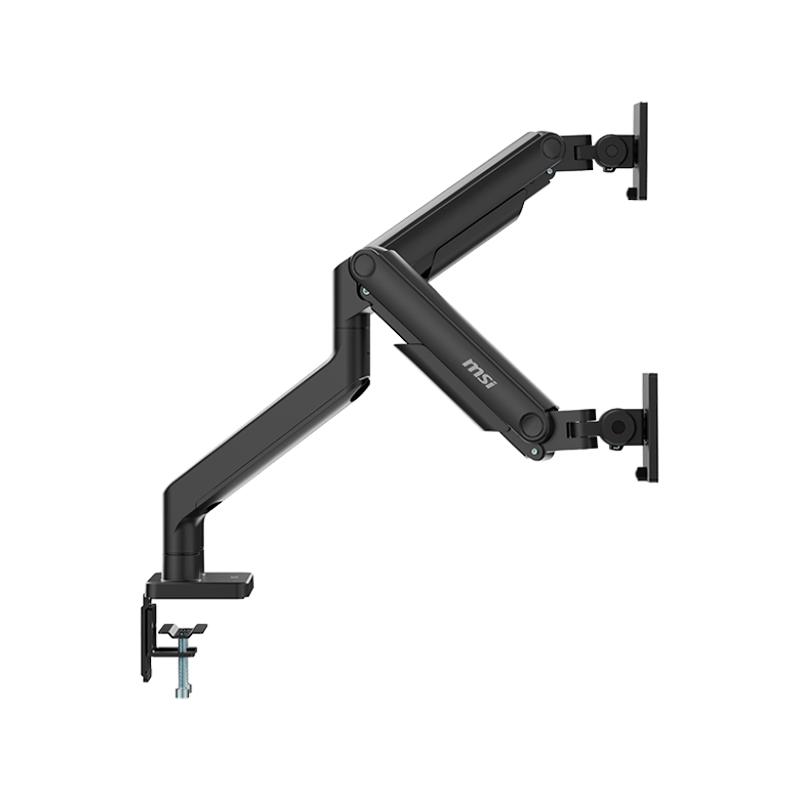 Vista 2 de Brazo Soporte Dual Monitores MSI MAG MT201D