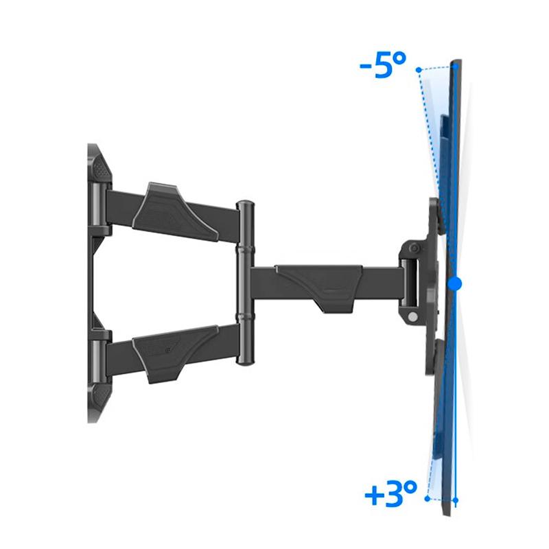 Vista 3 de Rack Retráctil Teros TE-7112 para TV 32" a 75"