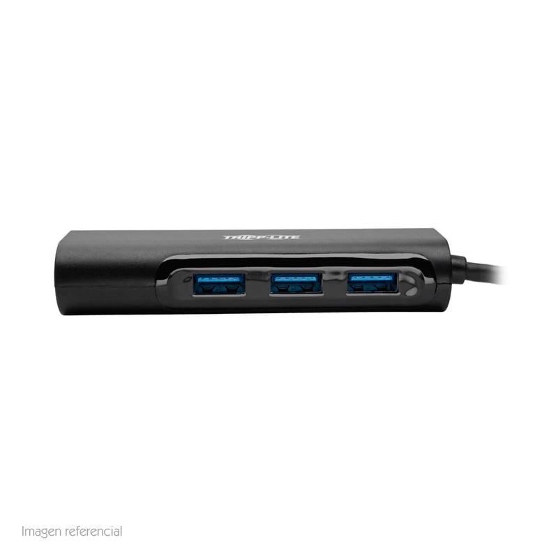 Vista 3 de Hub USB-C Tripp-Lite U460-003-3A1GB con Ethernet, Tripp Lite