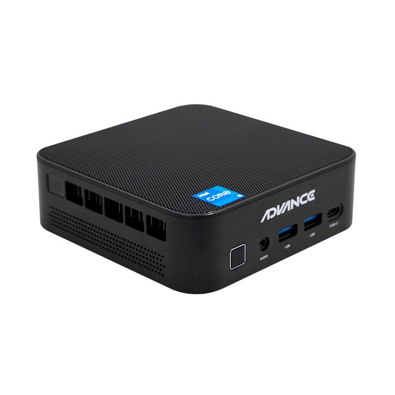 Vista 4 de Mini PC Advance NUC Core i5-12450H hasta 4.4GHz, 8C/12T, Intel UHD, HDMI, DP, USB 3.0, BT