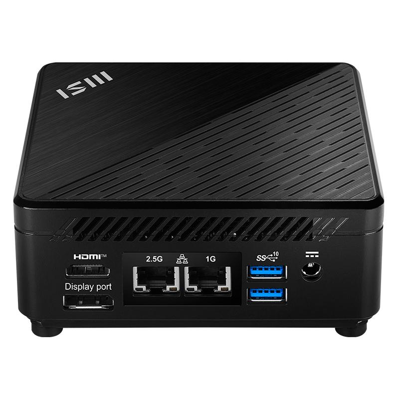 Vista 2 de Barebone MSI CUBI 5 Core I7-1255U 4.70 GHz 12M, DDR4 3200MHz SO-DIMMs, up to 64GB