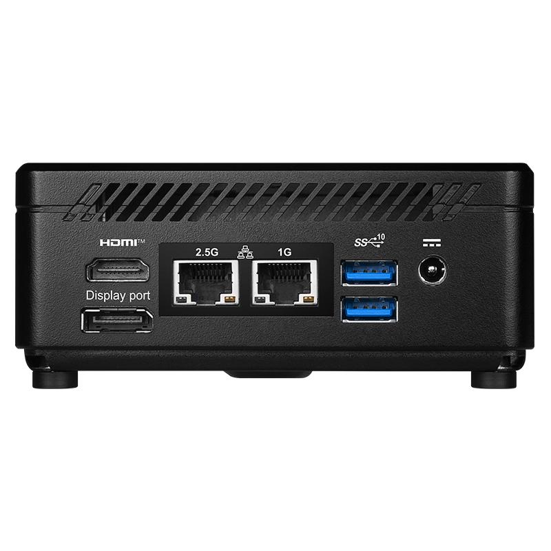 Vista 4 de Barebone MSI CUBI 5 Core I7-1255U 4.70 GHz 12M, DDR4 3200MHz SO-DIMMs, up to 64GB