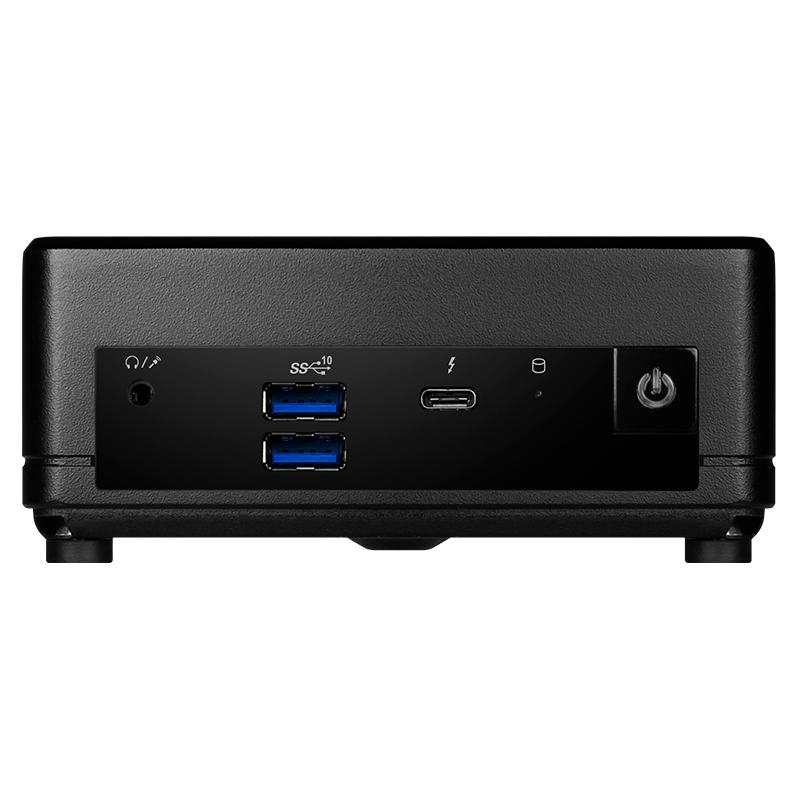 Vista 5 de Barebone MSI CUBI 5 Core I7-1255U 4.70 GHz 12M, DDR4 3200MHz SO-DIMMs, up to 64GB
