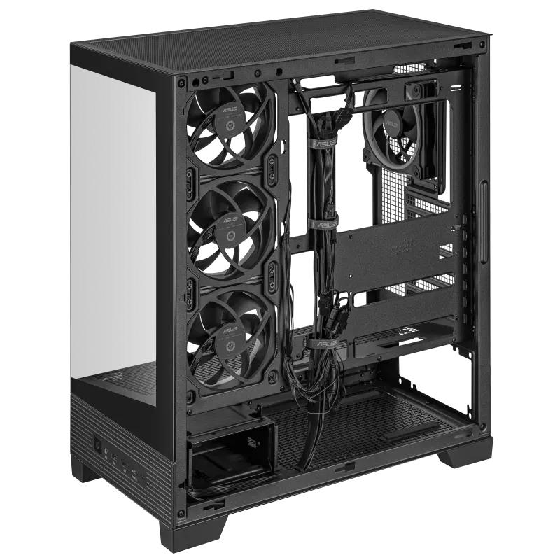 Vista 5 de Case ASUS A31 Plus ATX ARGB Negro