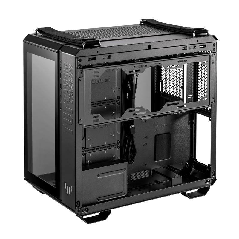 Vista 2 de Case ASUS TUF Gaming GT502 Mid-Tower ATX Negro