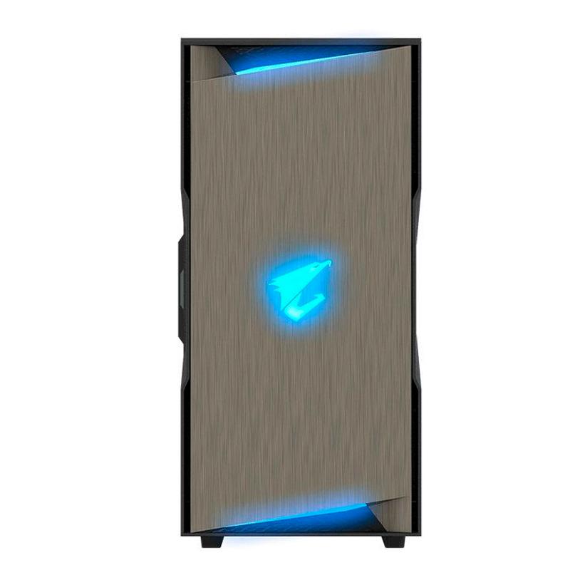 Vista 2 de Case Mid-Tower Gigabyte AORUS C300 GLASS ATX Negro