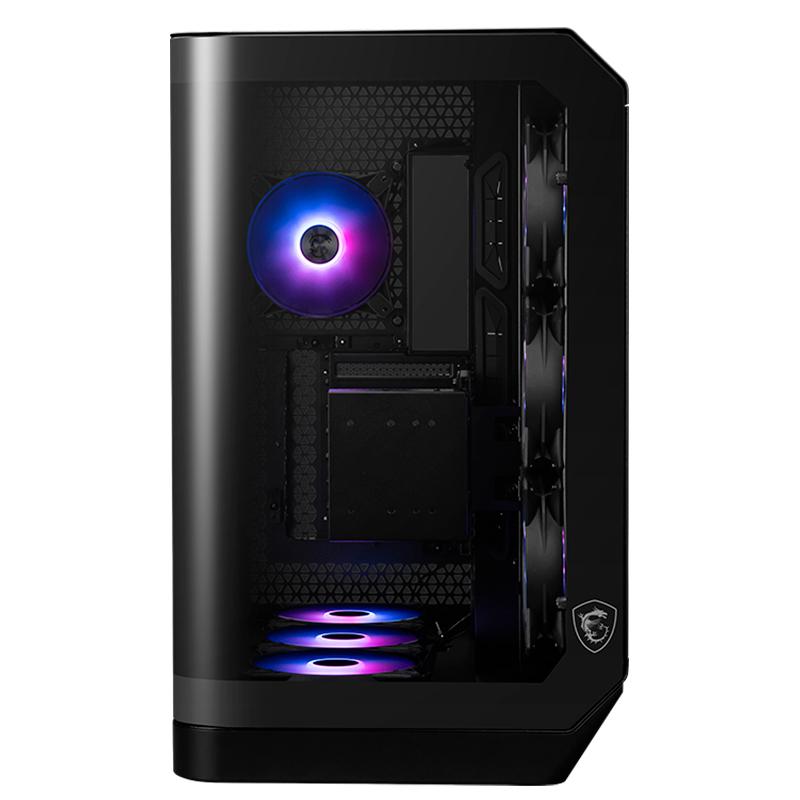Vista 4 de Case MSI MAG PANO 120R PZ Mid Tower ARGB
