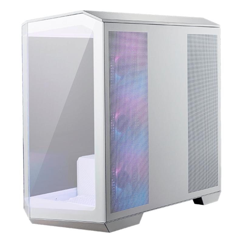 Vista 3 de Case MSI MAG PANO M100R PZ White Micro-ATX (Panel Panorámico)