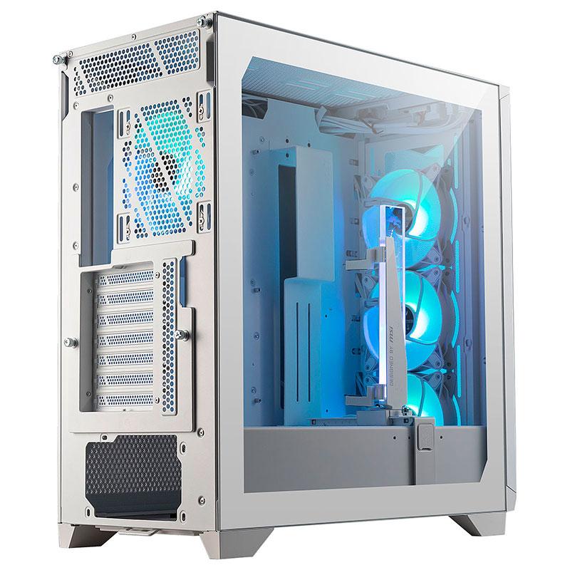Vista 2 de Gabinete MSI MPG Gungnir 300R Airflow Mid Tower Blanco