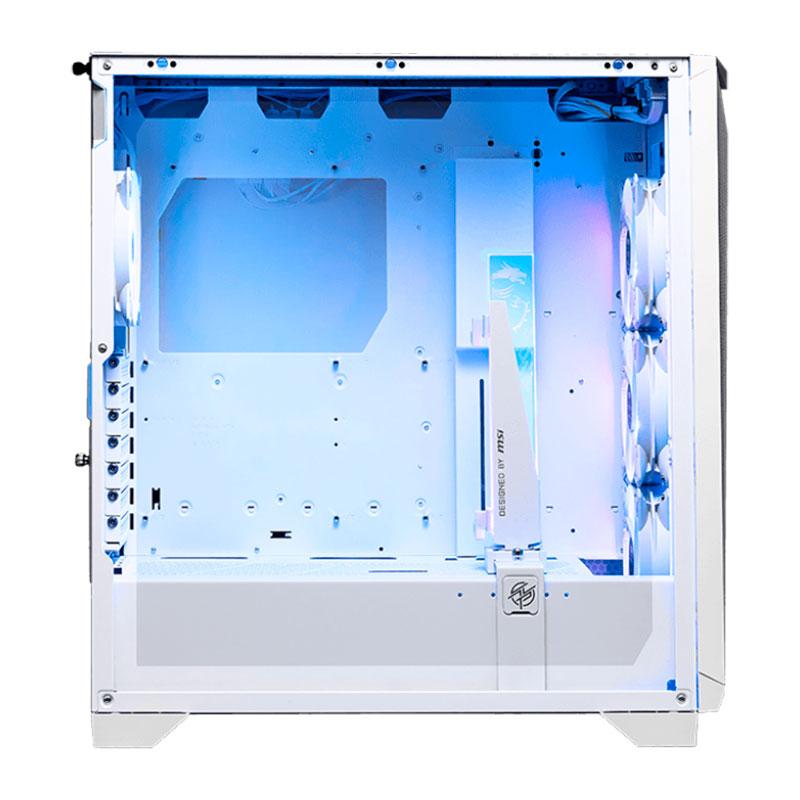 Vista 3 de Gabinete MSI MPG Gungnir 300R Airflow Mid Tower Blanco