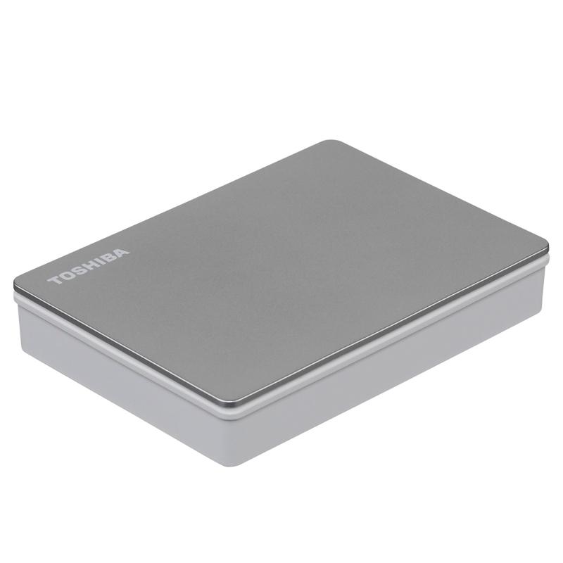 Vista 2 de Disco Duro Externo Toshiba Canvio Flex 4TB USB 3.0 Plata