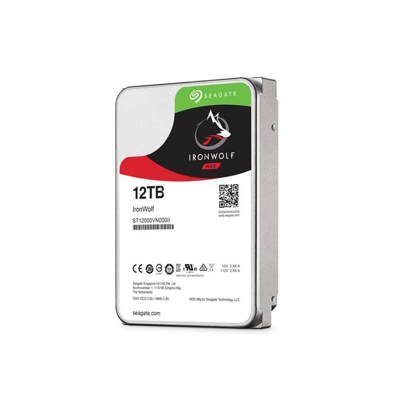 Vista 2 de Disco duro Seagate Ironwolf 3.5 Sata 6.0 Gb/s, 12 TB, caché 256 MB