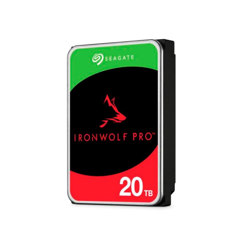 Vista 2 de Disco duro Seagate Ironwolf Pro 3.5 Sata 6.0 Gb/s, 20 TB, Cache 256 MB