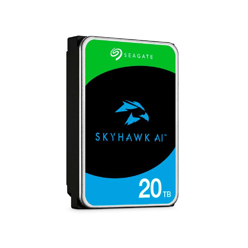 Vista 2 de Disco duro Seagate Skyhawk AI 3.5 Sata 6.0 Gb/s, 20 TB, Cache 512 MB