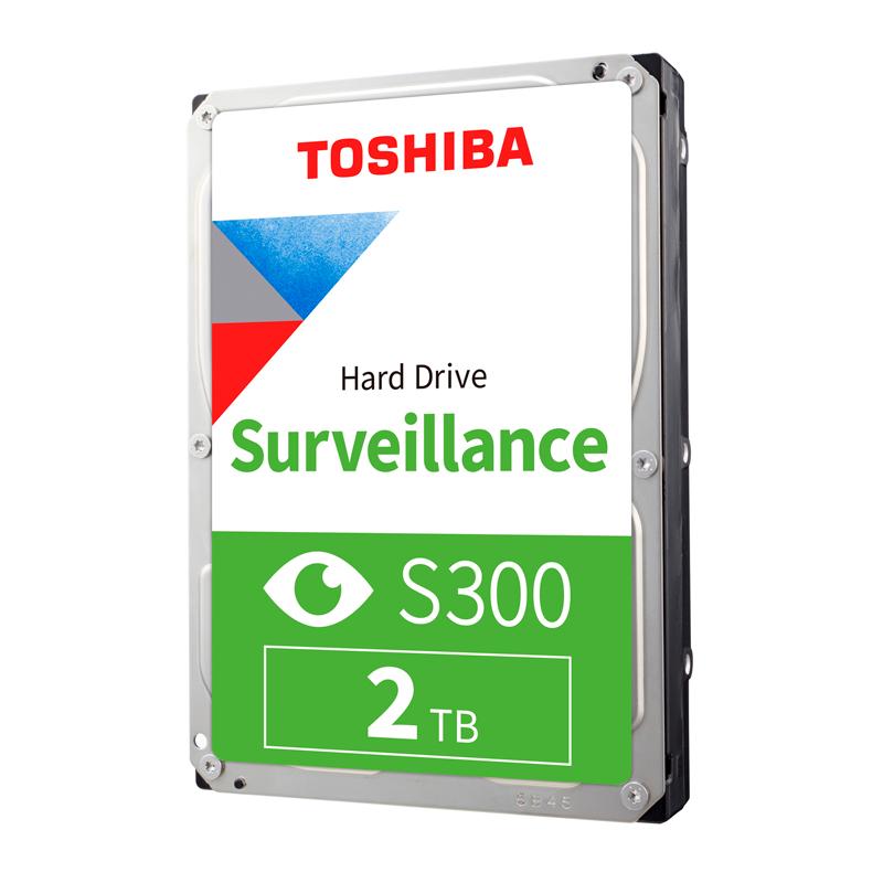 Disco duro Toshiba Surveillance S300, 2TB SATA 6.0Gb/s, 5400rpm, 128MB Cache, 3.5"