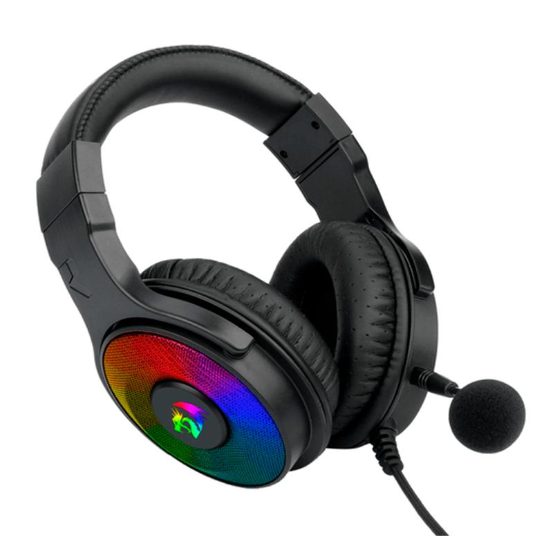 Vista 3 de Auriculares Gamer Redragon H350 RGB USB + 3.5mm