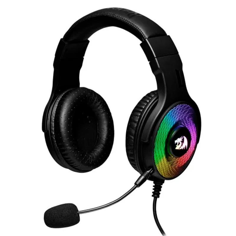 Vista 4 de Auriculares Gamer Redragon H350 RGB USB + 3.5mm