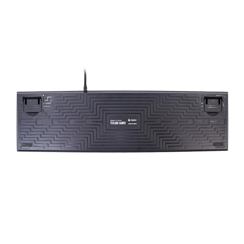 Vista 4 de Teclado Gamer Teros TE-4074G RGB USB