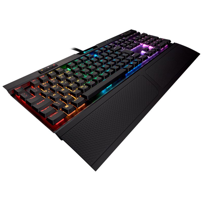 Vista 3 de Teclado Mecánico Gaming Corsair K70 RGB MK.2 Low Profile RAPIDFIRE