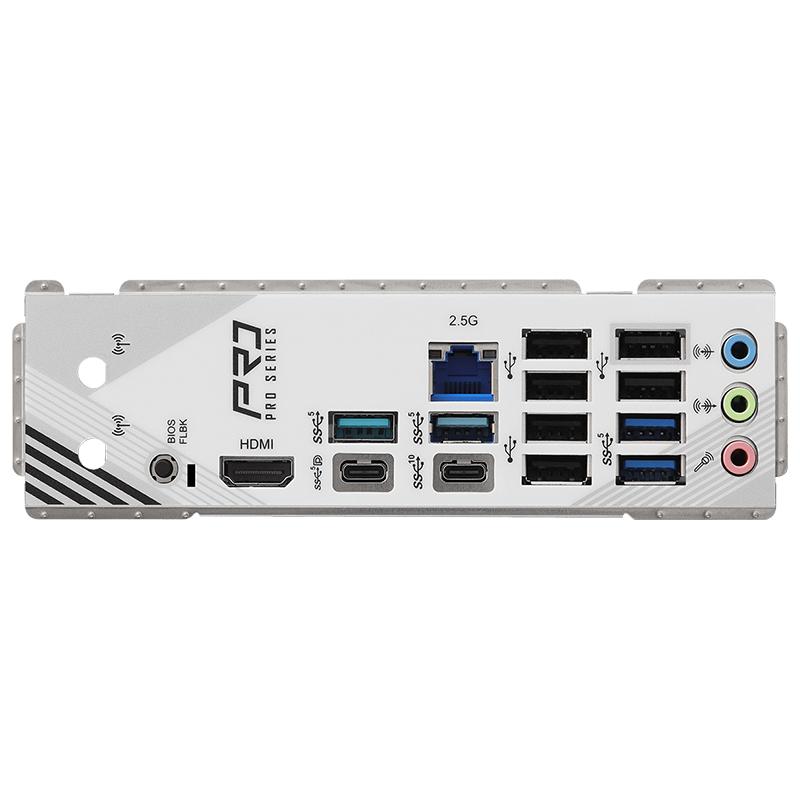 Vista 2 de Motherboard ASRock B850 Pro RS AMD AM5 ATX