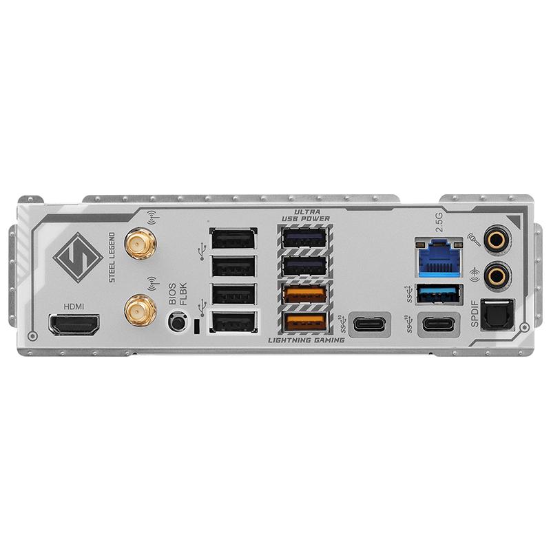 Vista 2 de Placa Madre ASRock B850 Steel Legend WiFi AMD AM5 ATX