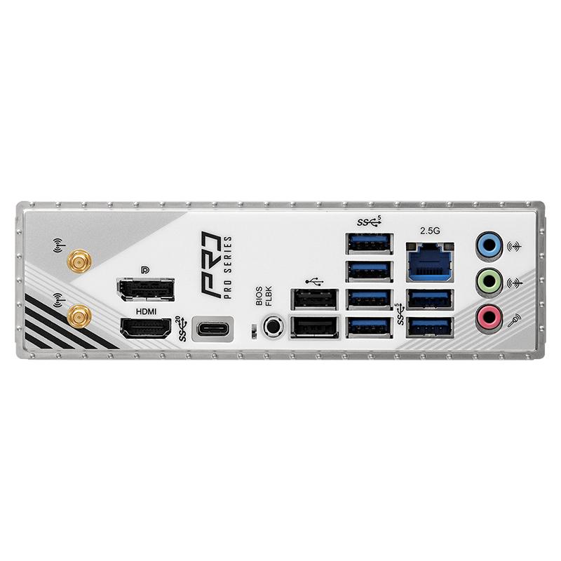 Vista 2 de Motherboard ASRock B860 Pro RS WiFi (LGA 1851 ATX)