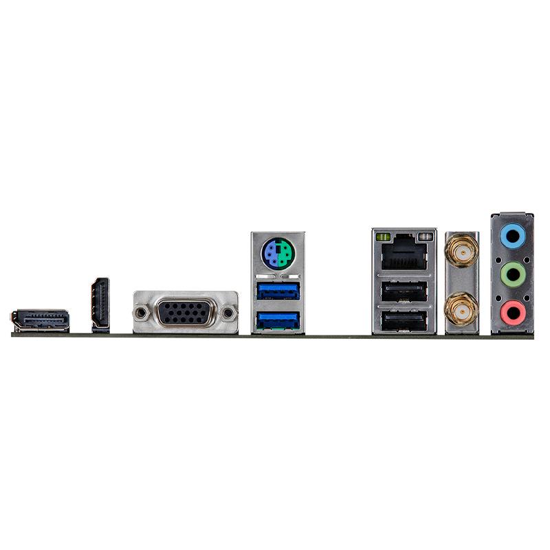 Vista 2 de Placa Madre ASRock H610M/ac Intel LGA1700 mATX con WiFi