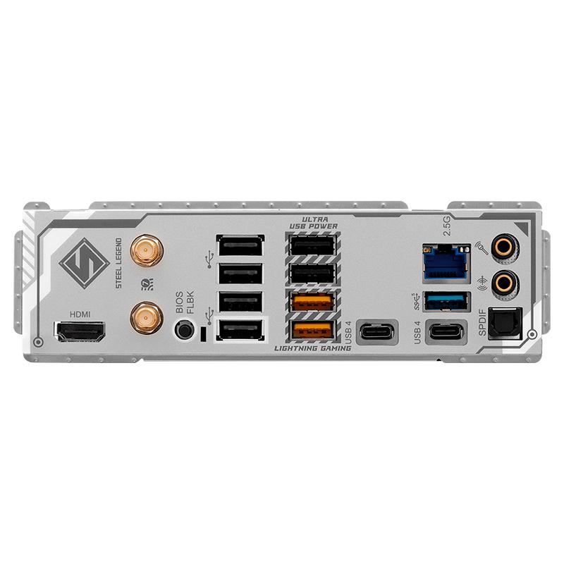 Vista 2 de Motherboard Asrock X870 Steel Legend WiFi AMD AM5 ATX