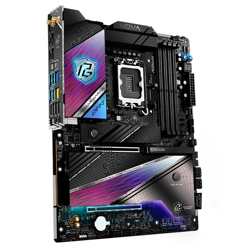 Vista 5 de Motherboard Asrock Z890 Nova WiFi Intel LGA 1851 ATX