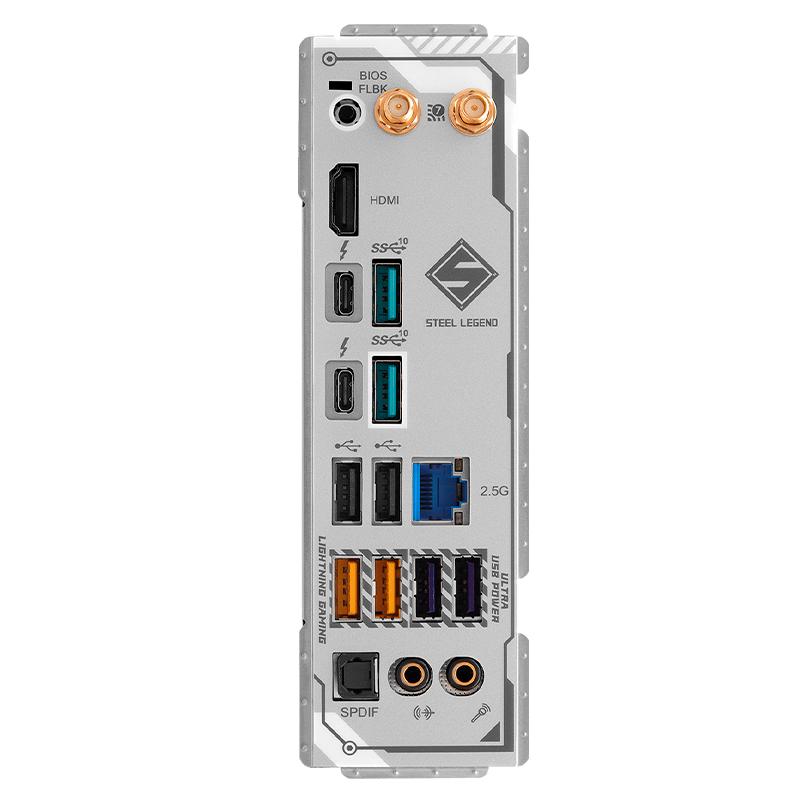 Vista 2 de Placa Madre ASRock Z890 Steel Legend WiFi LGA 1851
