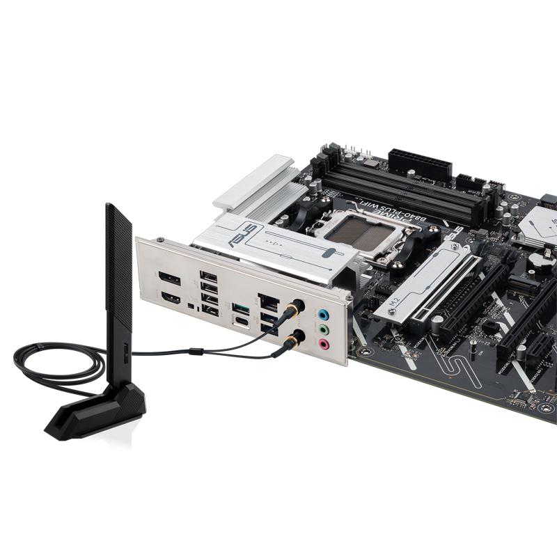 Vista 3 de Motherboard ASUS PRIME B840-PLUS WIFI AMD AM5 ATX