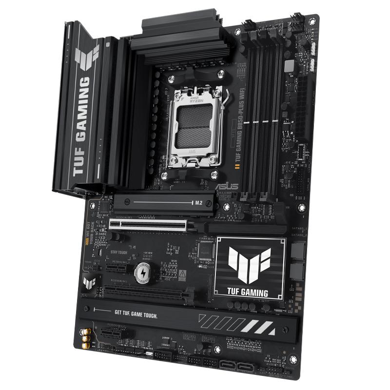 Vista 3 de Placa Madre ASUS TUF Gaming B850-PLUS WiFi AMD AM5 ATX