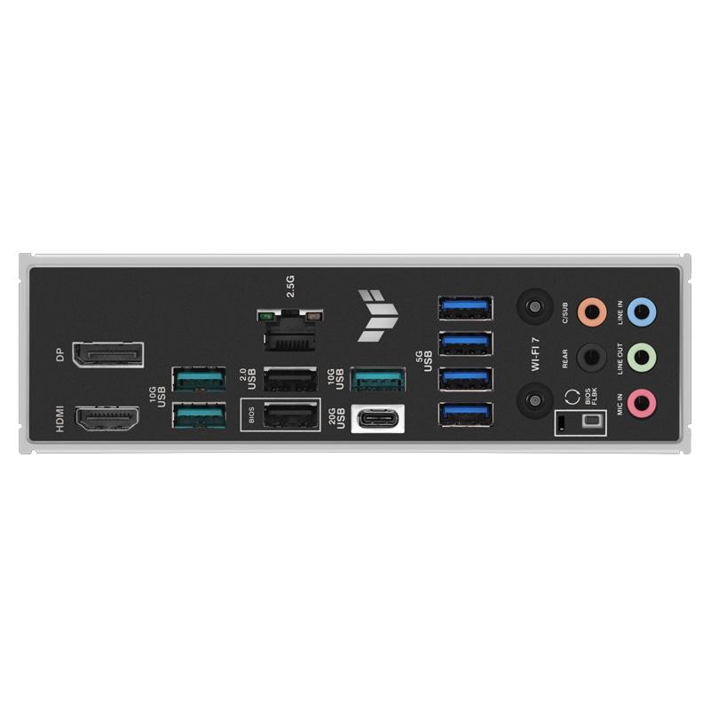 Vista 5 de Placa Madre ASUS TUF Gaming B850-PLUS WiFi AMD AM5 ATX