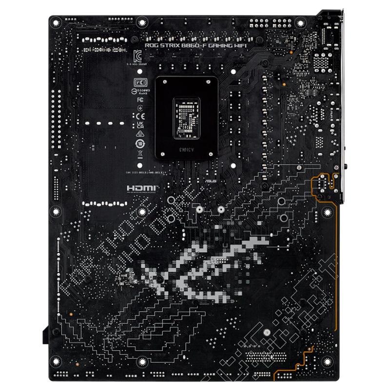 Vista 4 de Placa Madre ASUS ROG Strix B860-F Gaming WiFi Intel LGA 1851 ATX