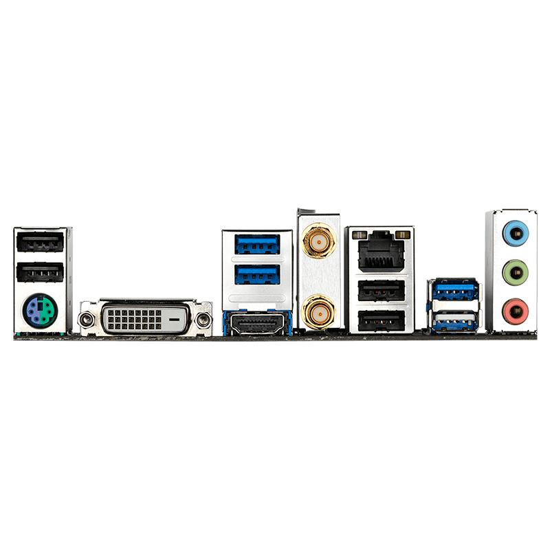 Vista 2 de Placa Madre Gigabyte B550M DS3H AC AM4 Micro ATX (Rev 1.5)