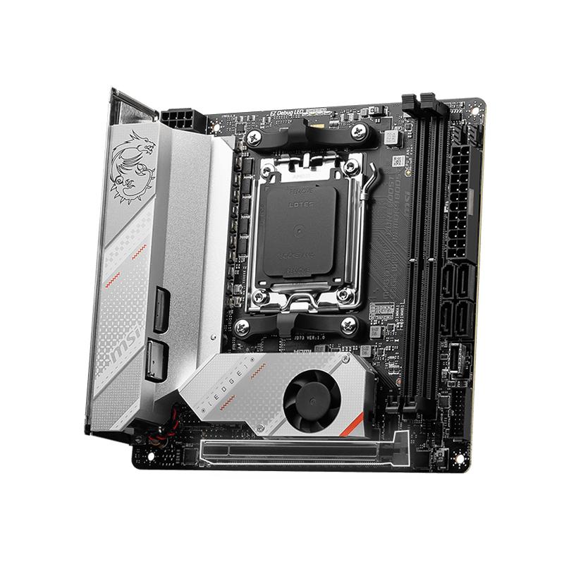 Vista 3 de Motherboard MSI MPG B650I EDGE WIFI AMD AM5 mini-ITX