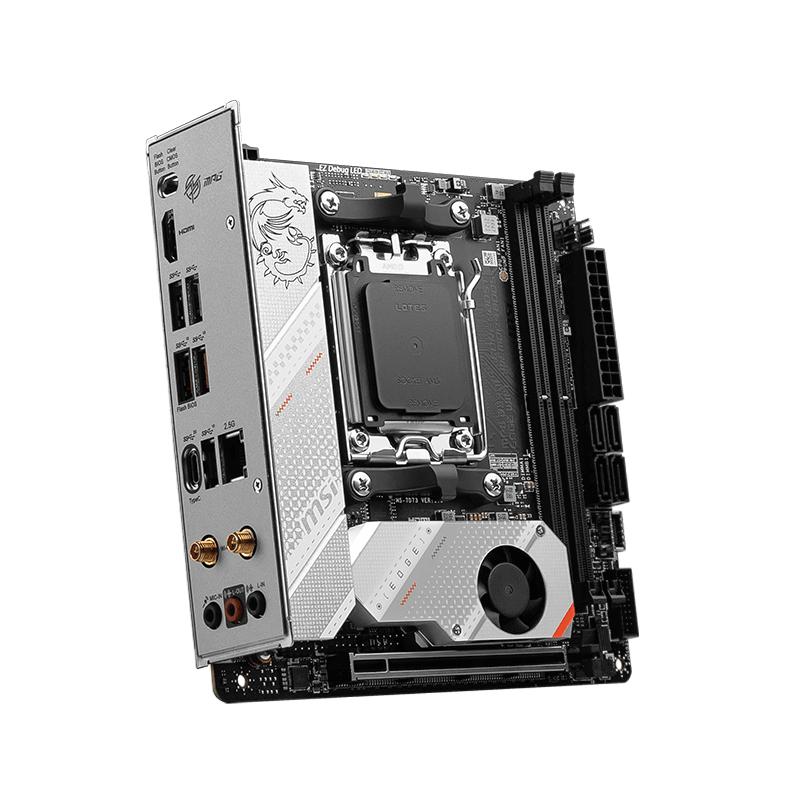 Vista 4 de Motherboard MSI MPG B650I EDGE WIFI AMD AM5 mini-ITX