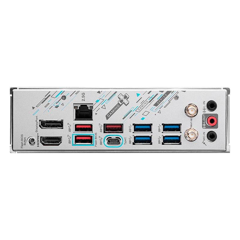 Vista 2 de Motherboard MSI B650M Gaming Plus WiFi AMD AM5 mATX